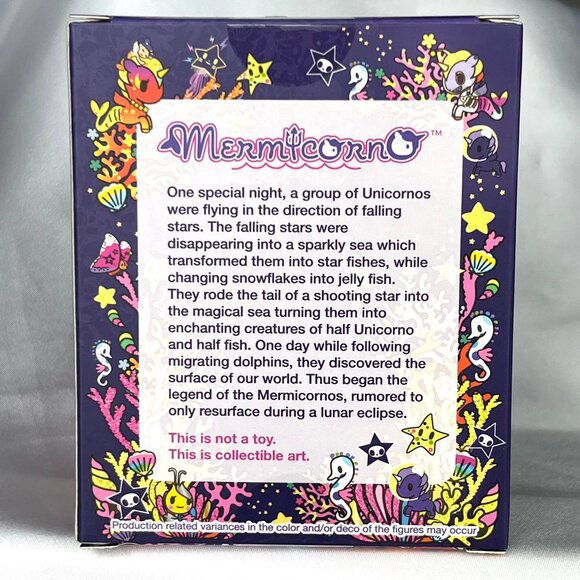Tokidoki Mermicorno Twilight Recolor Exclusive Mermaid Unicorn Figure NEW IN BOX - Picture 9 of 12